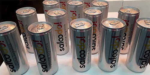 Energydrinks für unserer Gäste auf der Transport Logistic.