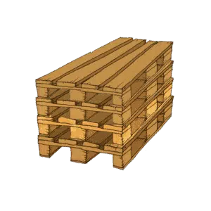 With Saloodo! you can ship pallets stacked together.