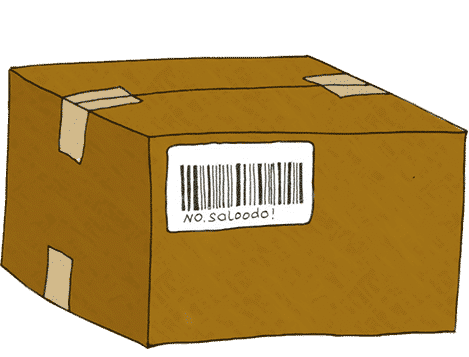 Shipping large items with a Saloodo! barcode