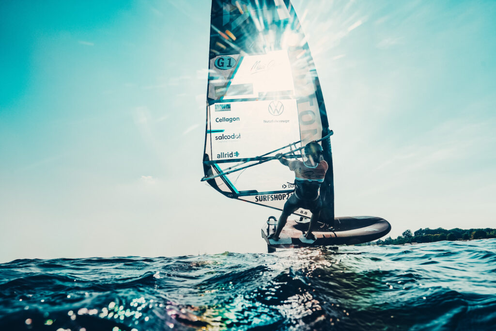 Saloodo! is the number one logistics solution for windsurfing world champion Vincent Langer