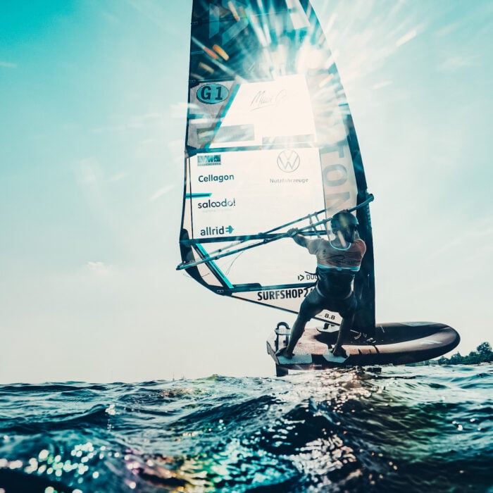 Saloodo! is the number one logistics solution for windsurfing world champion Vincent Langer